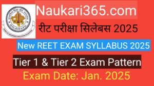 REET Exam Syllabus 2025