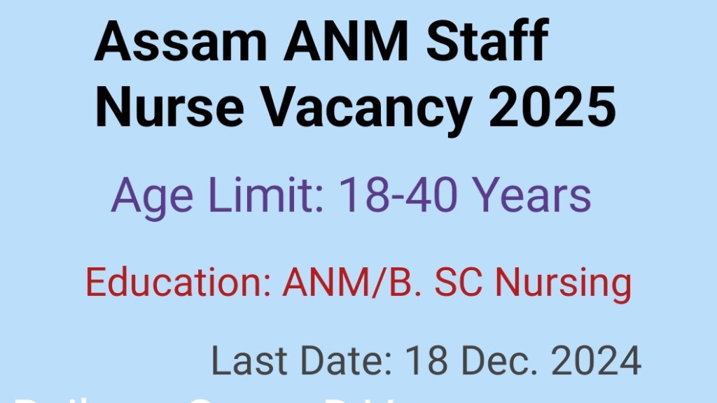 DHS Staff Nurse Vacancy 2025 Apply Online