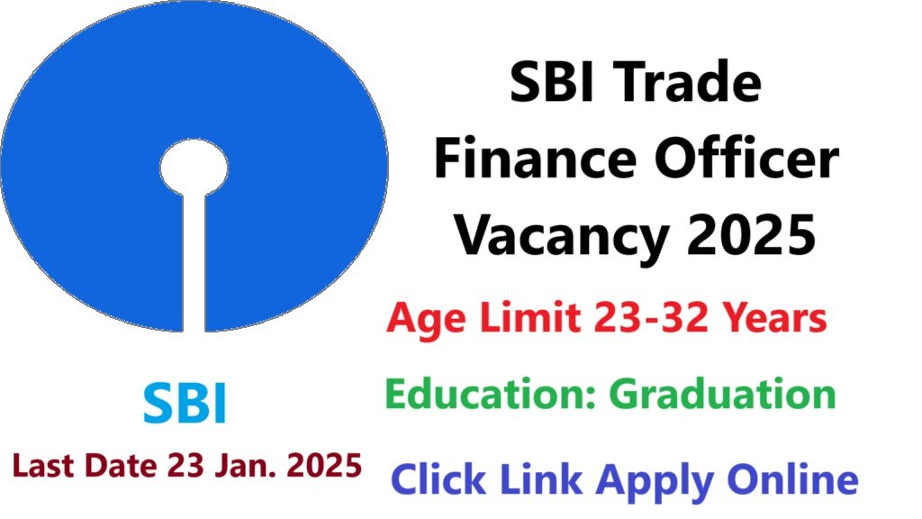 SBI Finance Officer Vacancy 2025 Apply online