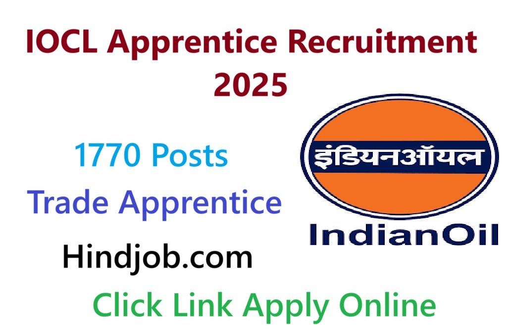 IOCL Apprentice 1770 Vacancies 2025