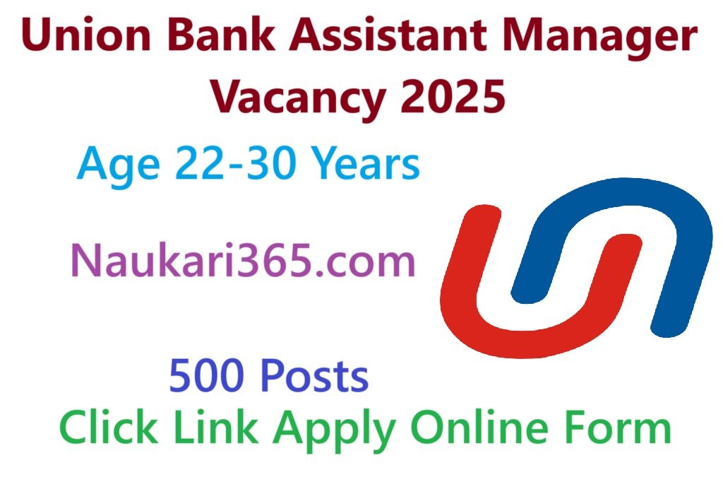 Union Bank Assistant Manager Vacancy 2025