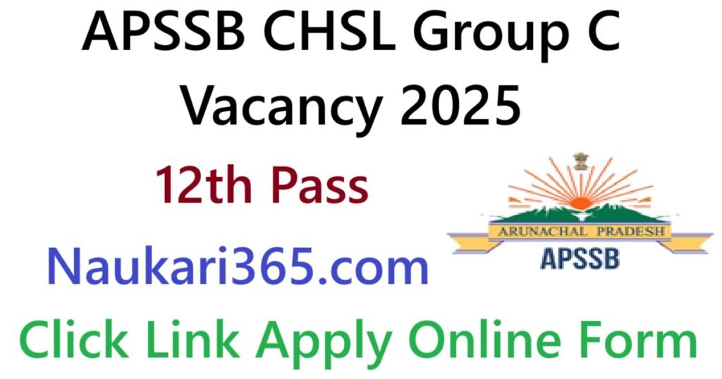 APSSB CHSL Group C Exam 2025
