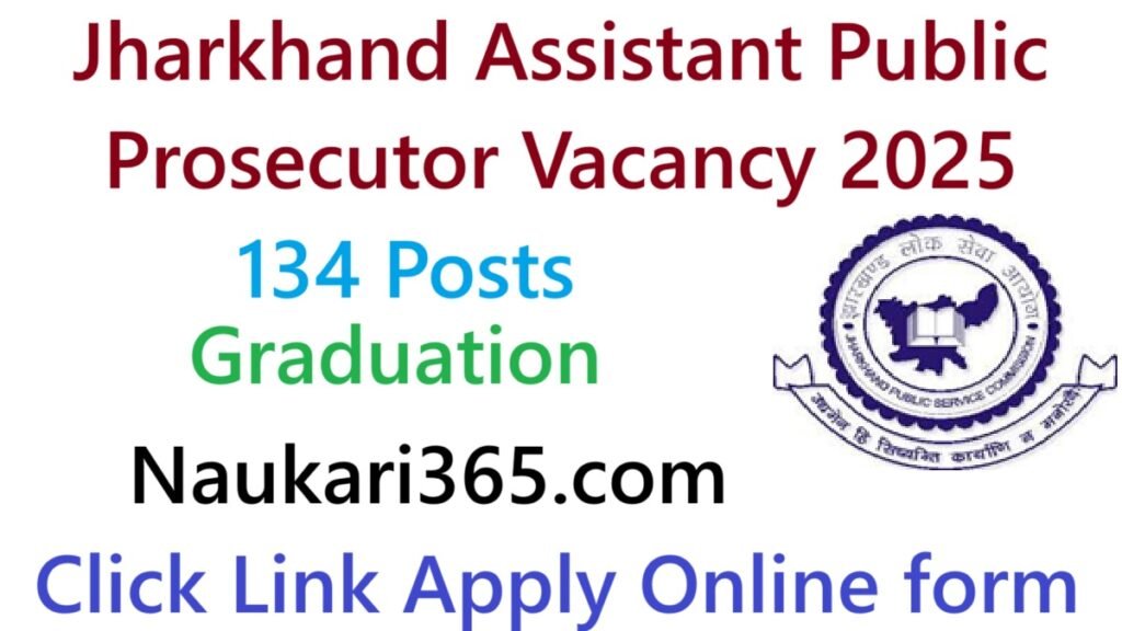 Jharkhand Assistant Public Prosecutor 2025